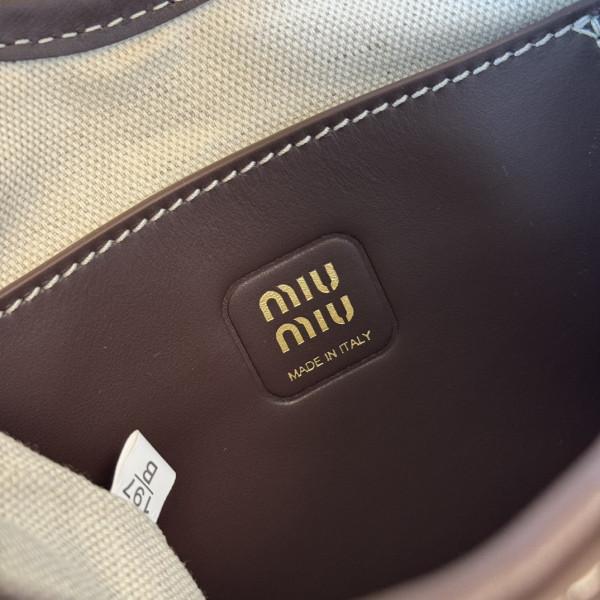 M*um*u ivy leather handbag mini