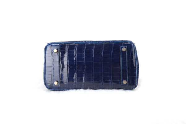 H**mes birkin 25cm crocodile leather