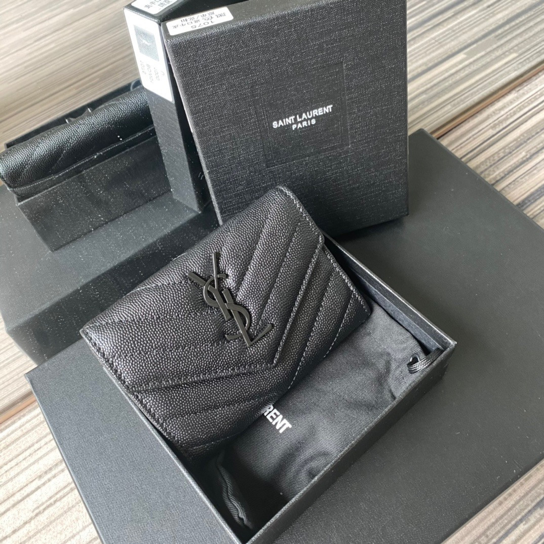 Y*L monogram small envelope wallet in